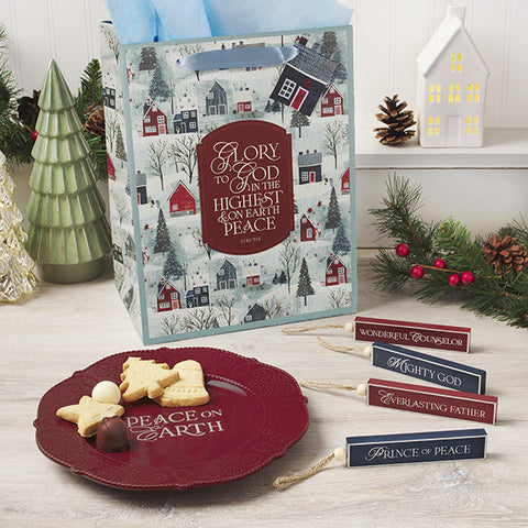 Glory to God Vintage Red