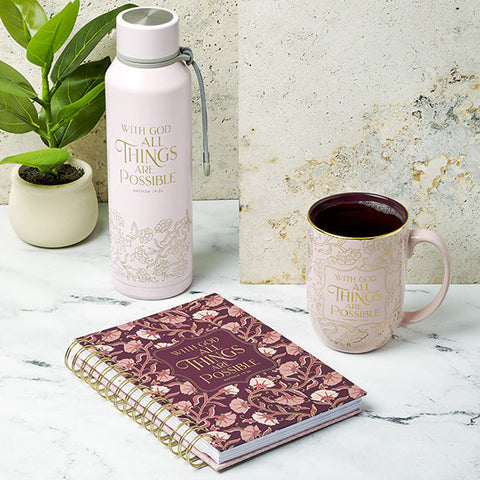 All Things Are Possible Burgundy Blush