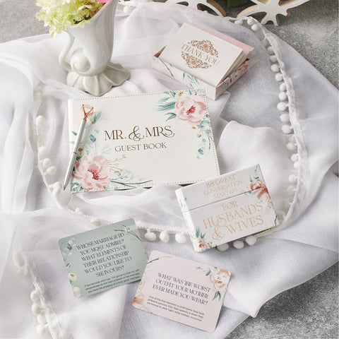 Mr. and Mrs. Peach Floral