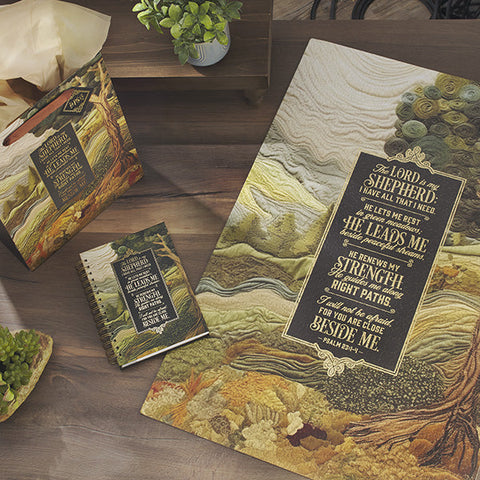 Psalm 23 Green Meadow Tapestry