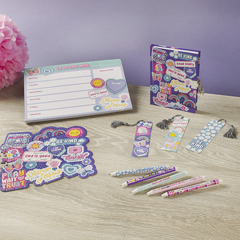 Shine for Jesus Stickers for Girls