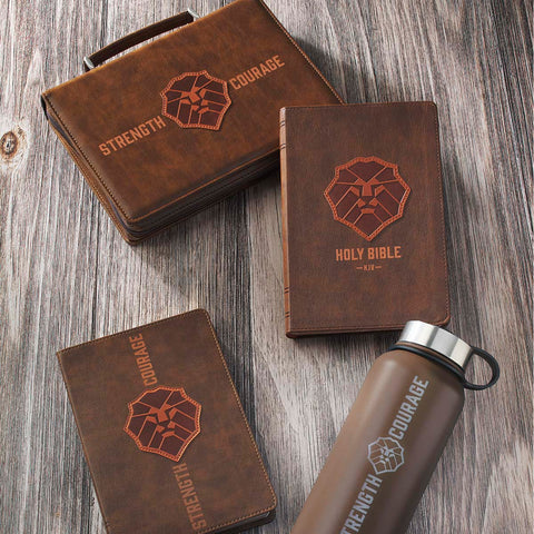 Strength and Courage Brown Lion