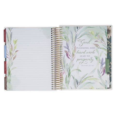2027 Be Still and Know 18-Month Planner with Elastic Closure - Psalm 46:10