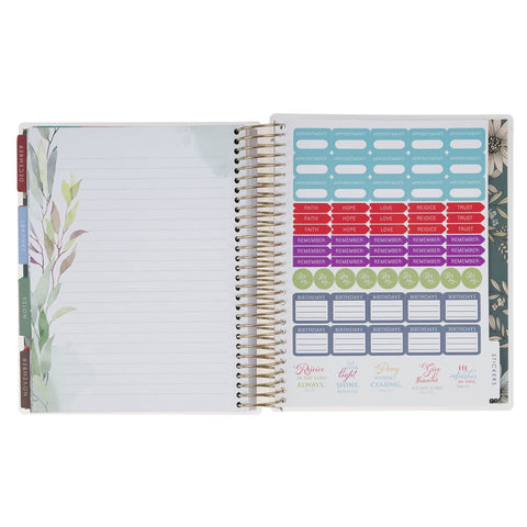 2027 Be Still and Know 18-Month Planner with Elastic Closure - Psalm 46:10