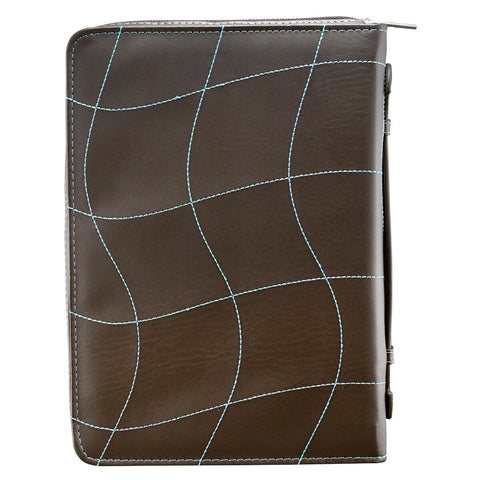 Hope Turquoise Faux Leather Bible Cover - Lamentations 3:21-24