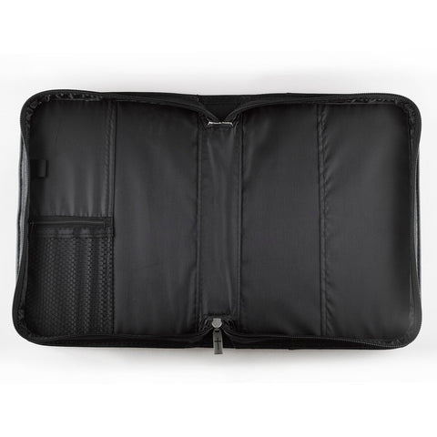 Faith Black Faux Leather Classic Bible Cover