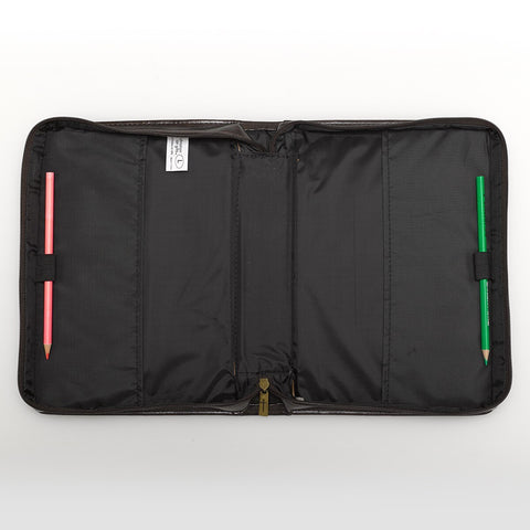 The Holy Bible Dark Brown Faux Leather Classic Bible Cover