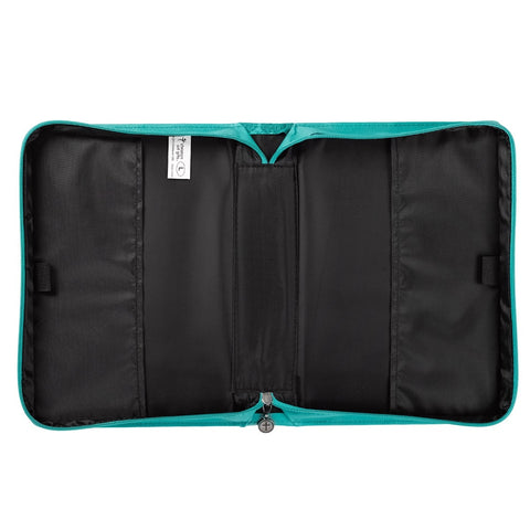 Everlasting Love Turquoise Faux Leather  Fashion Bible Cover - Jeremiah 31:3