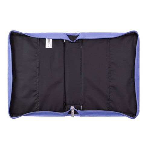 Trust in the Lord Purple Faux Leather Classic Bible Cover - Proverbs 3:5