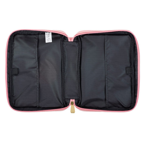 Blessed Pink Scalloped Faux Leather Fashion Bible Cover