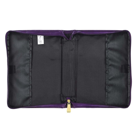 Amazing Grace Purple Faux Leather Fashion Bible Cover