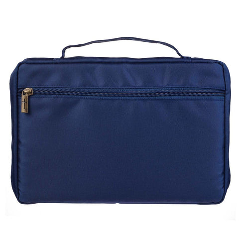 He Has Made Everything Beautiful Navy Floral Value Bible Cover - Ecclesiastes 3:11