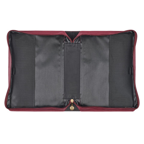 The Plans I Have for You Plum Floral Faux Leather Fashion Bible Cover – Jeremiah 29:11