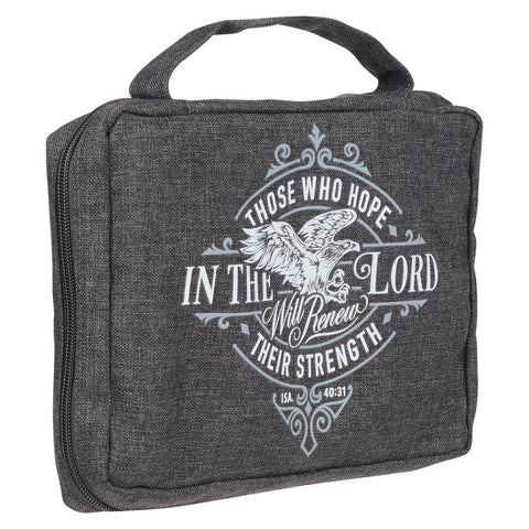 Hope in the LORD Charcoal Value Bible Cover - Isaiah 40:31