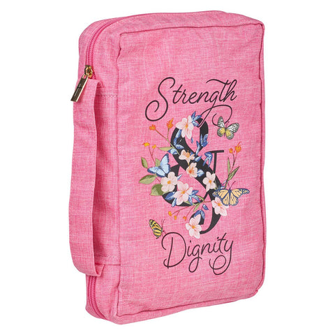 Strength & Dignity Pink Value Bible Cover