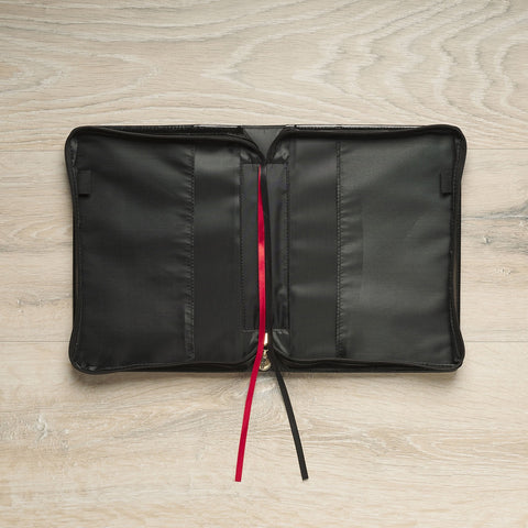 Hope and a Future Botanical Midnight Faux Leather Fashion Bible Cover - Jeremiah 29:11