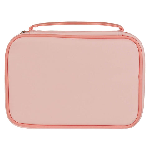 Trust in the Lord Peach Floral Faux Leather Fashion Bible Cover - Proverbs 3:5