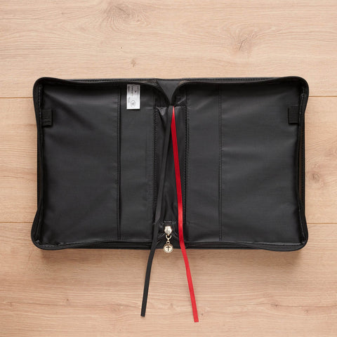 I Know the Plans Black Floral Faux Leather Fashion Bible Cover - Jeremiah 29:11