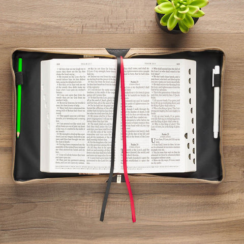 Thoughts I Think Towards You Pink Floral Bible Cover Jer29:11