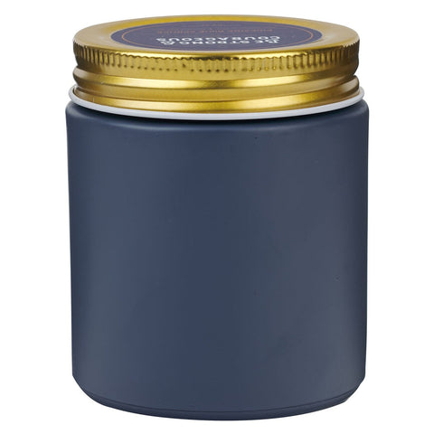 Be Strong and Courageous Fireside Blue Spruce Scented Candle in a Glass Jar - Joshua 1:9