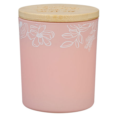 Be Still and Know Vetiver and Moss Candle in a Glass Jar - Psalm 46:10