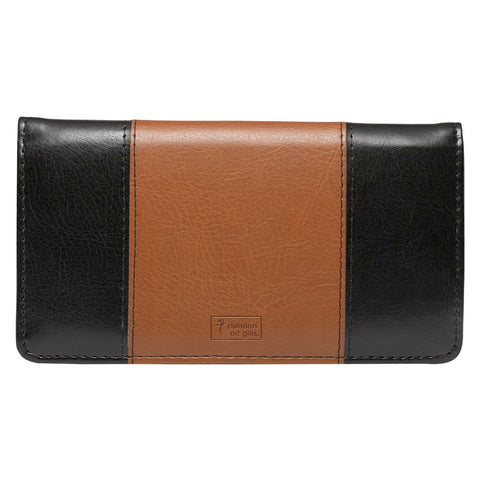 Strong & Courageous - Joshua 1:9 Checkbook Cover