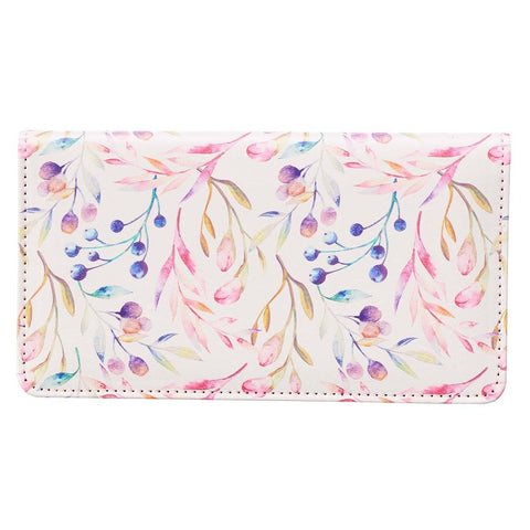 I Am With You Always Faux Leather Checkbook Cover - Matthew 28:20