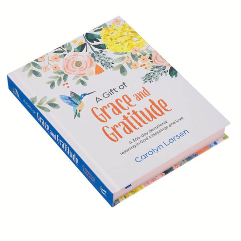A Gift of Grace and Gratitude White Hardcover Devotional