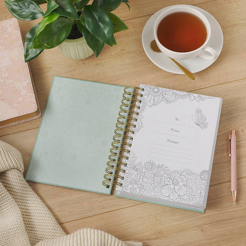 Daily Through the Psalms: A 365-Day Spiral-bound Creative Journal