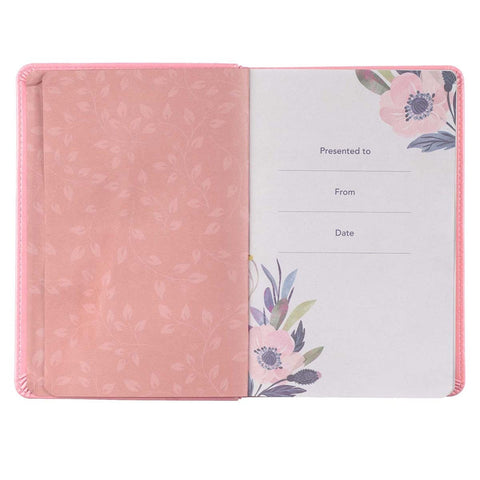 Daily Light for Women Pink Faux Leather Devotional