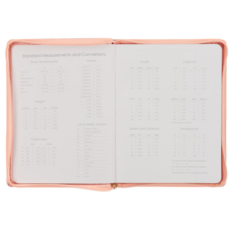 I Can Do Everything Pink Faux Leather 2025 Large 18-month Planner for Women - Philippians 4:13