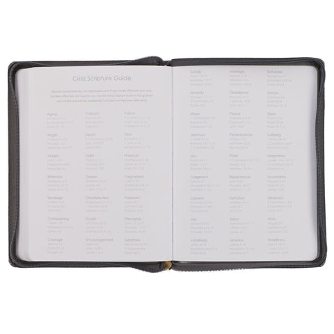 2025 Strength and Dignity Brown Faux Leather 18-Month Planner for Women  - Proverbs 31:25