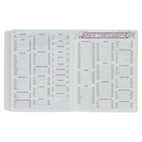 Pink Floral Heart Flexcover My Creative Bible for Girls - an ESV Journaling Bible