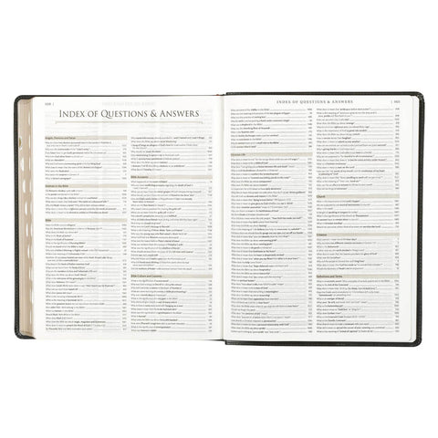 Two-tone Brown Faux Leather Family Heritage Bible