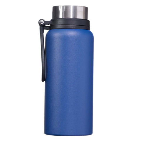 I Can Do All Things Blue Stainless Steel Water Bottle -  Philippians 4:13
