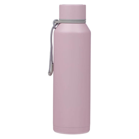 Be Joyful Pink Stainless Steel Water Bottle - 1 Thessalonians 5:16
