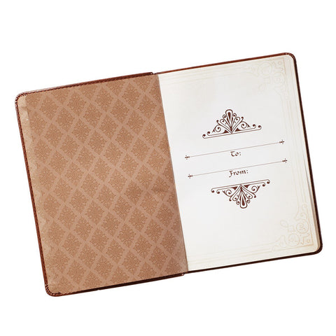 52 Hebrew Words Every Christian Should Know Toffee Brown Faux Leather Gift Book