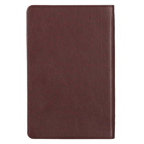 Wisdom From The Word For Men Brown Faux Leather Gift Book
