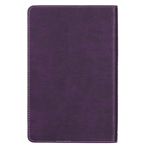 Wisdom from the Word for Women Purple Faux Leather Gift Book
