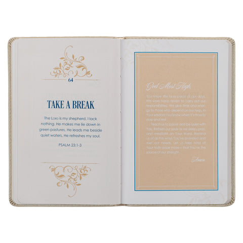 101 Prayers for Mr. & Mrs. Gold Faux Leather Prayer Book