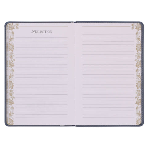 Letters to Grief Slate Gray Faux Leather Gift Book