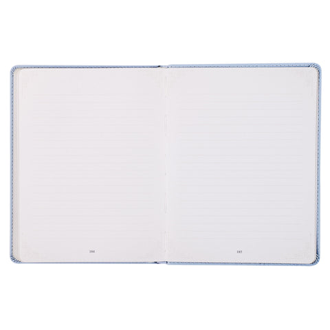 Hope That Endures Blue Faux Leather Devotional