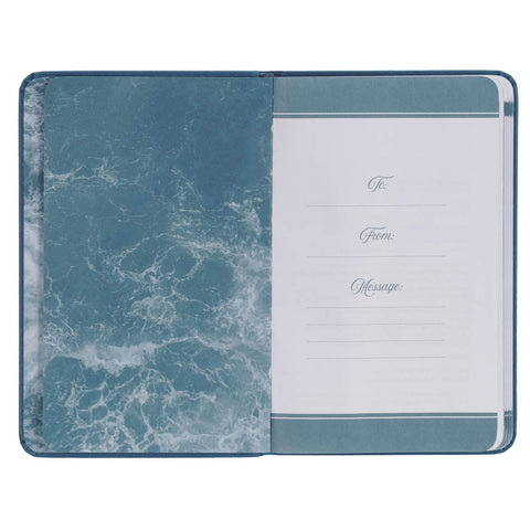 101 Prayers for Depression Teal Faux Leather Prayer Book