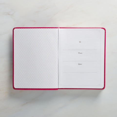 199 Prayers for My Husband Raspberry-Red Faux Leather Prayer and Journaling Guide