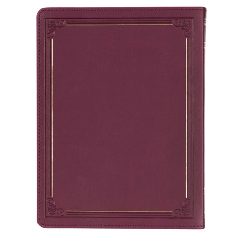199 Prayers for My Adult Child Plum Faux Leather Prayer and Journaling Guide