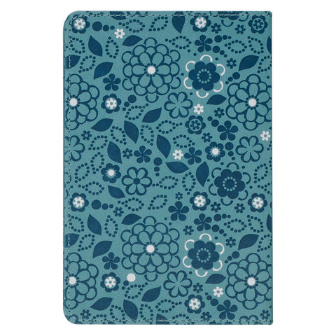 Moments of Grace for Teachers: Stories & Scriptures Blue Faux Leather Gift Book