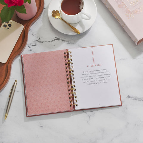 31 Prayers for My Husband Spiral-bound Hardcover Prayer Journal for Wives