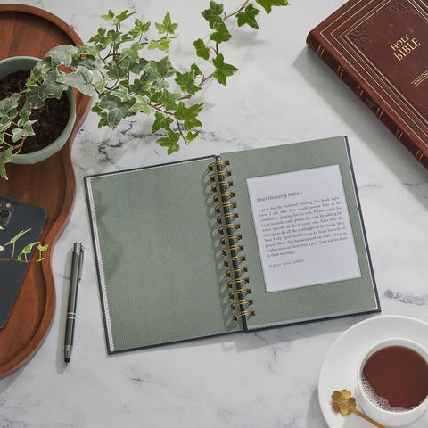 31 Prayers for My Wife Spiral-bound Hardcover Prayer Journal for Husbands