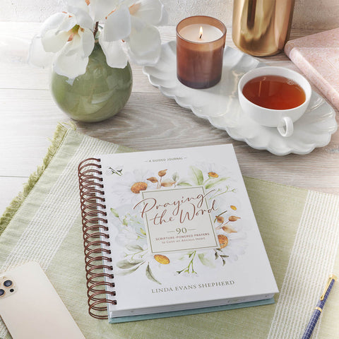 Praying the Word: 90 Scripture-Powered Prayers Spiral Prayer Journal