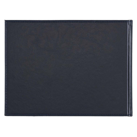 In Loving Memory Navy Faux Leather Medium Guest Book